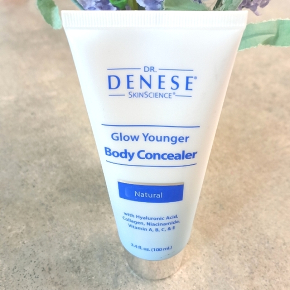 NEW Sealed Dr. Denese Skinscience Glow Younger "Natural" Body Concealer 3.4 oz. - Picture 3 of 5